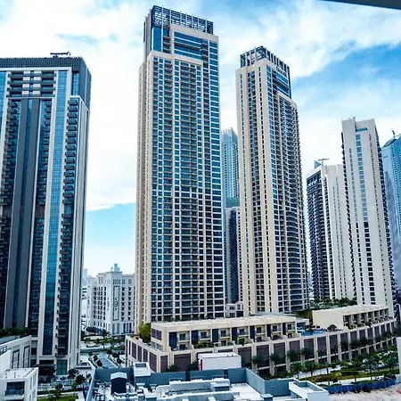 Trendy 1 Bed Apartment- Promenade Living - Dubai Creek Harbour Exterior photo